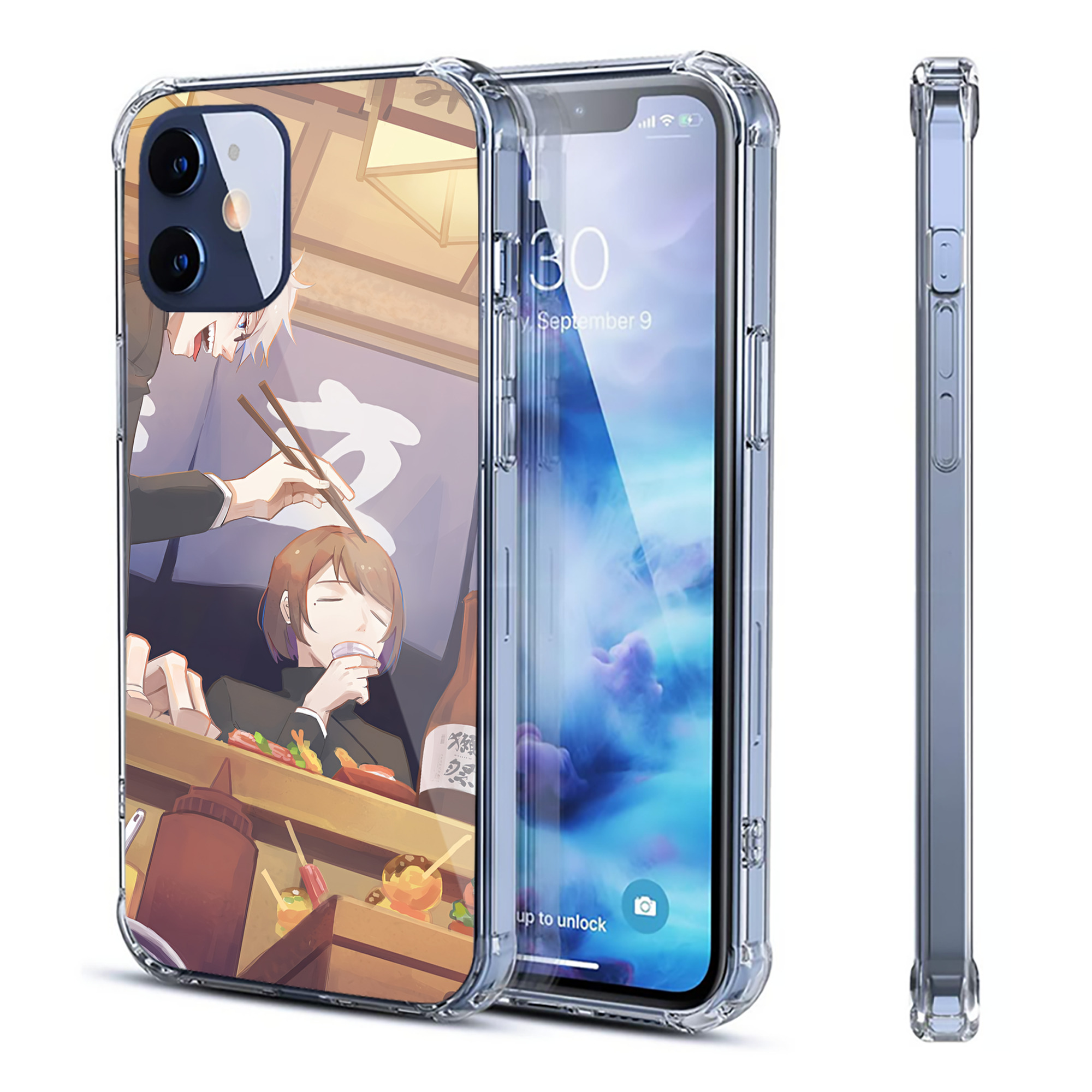 （画像用） SPY×FAMILY间谍家家酒 【iPhone 12シリーズ対応】透明スマホケース（クリアソフトケース）